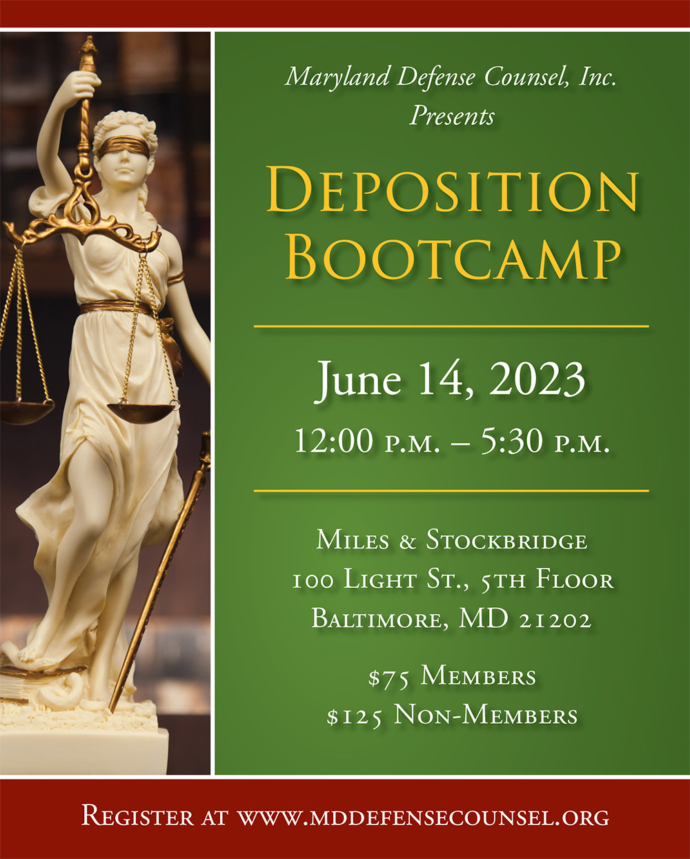 MDC Deposition Bootcamp: June 14, 2023
