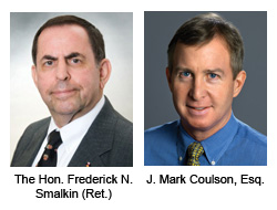 The Hon. Frederick N. Smalkin (Ret.) and J. Mark Coulson, Esq.