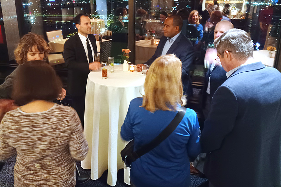 Past Presidents Reception Crowd 2025